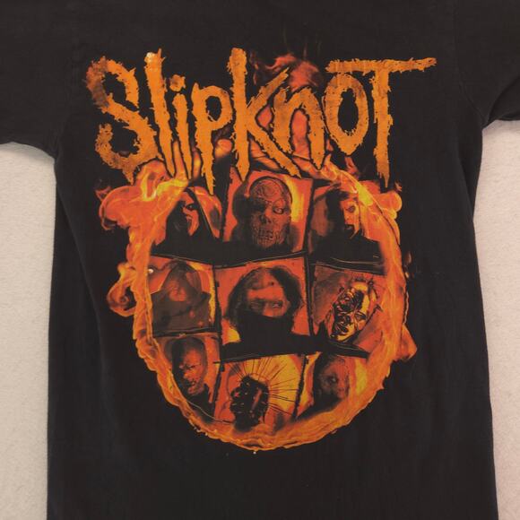 Slipknot Short Sleeve Casual Band Graphic T-Shirt Adult Mens Size S Black - Picture 4 of 9